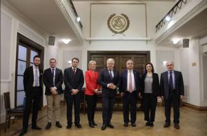Συνάντηση του Προέδρου της Ολομέλειας των Προέδρων Δικηγορικών Συλλόγων Ελλάδος Δημήτρη Βερβεσού με τον Ευρωπαίο Επίτροπο για τη Δικαιοσύνη, Didier Reynders